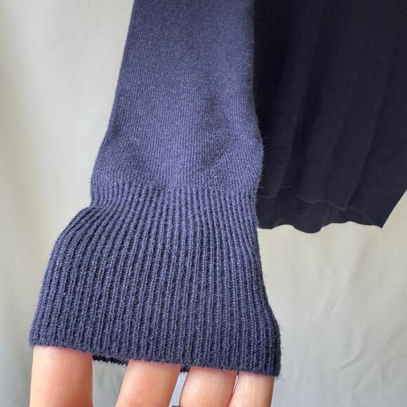 Polo Ralph Lauren Mens Washable Cashmere Sweater Size XS Navy Blue Old Money - Picture 8 of 8